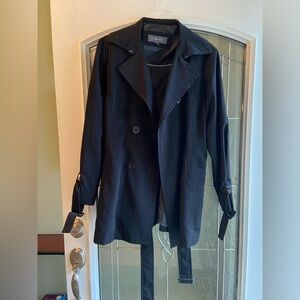Women’s Black Rain Coat